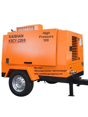KAISHAN KSCY-220/8 que perfora el compresor de Rig Machine Portable Diesel Air