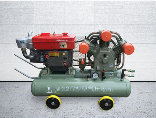 Compresor de aire completo de 3.2m3/Min 230l Kaishan con Jack Hammer For Mining Used