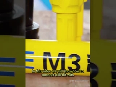 El martillo de alta presión del trépano de sondeo del agujero de ráfaga de 150m m 200m m DTH abotona los pedazos para la plataforma de perforación de la base