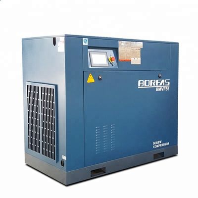 Oil Less Permanent Magnet Frequency 55KW 75kw Screw Air Compressor