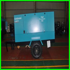 Pequeño compresor de aire portátil del tornillo con el motor diesel LGCY-16/13 571CFM