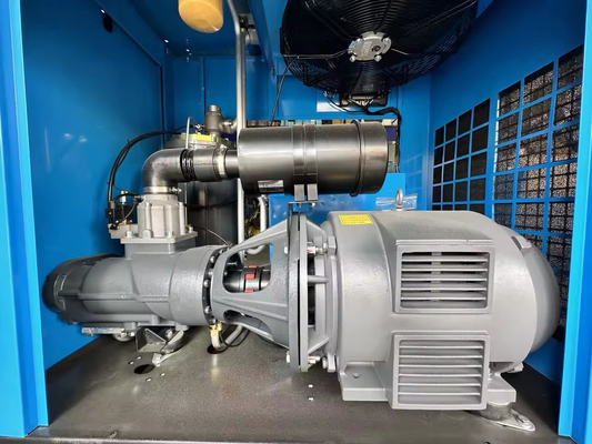 Compresor de aire eléctrico de 8 bares de 55 kW 100 hp 10m3/min Compresor de gas rotativo BK55-8G