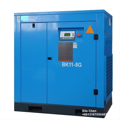 11KW 8bar Kaishan BK11-8G Compresor de gas de aire de tornillo estacionario eléctrico de accionamiento directo