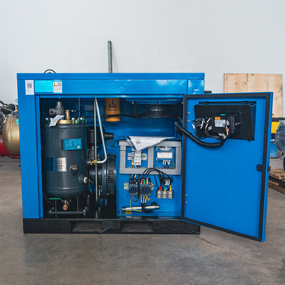 11KW 8bar Kaishan BK11-8G Compresor de gas de aire de tornillo estacionario eléctrico de accionamiento directo